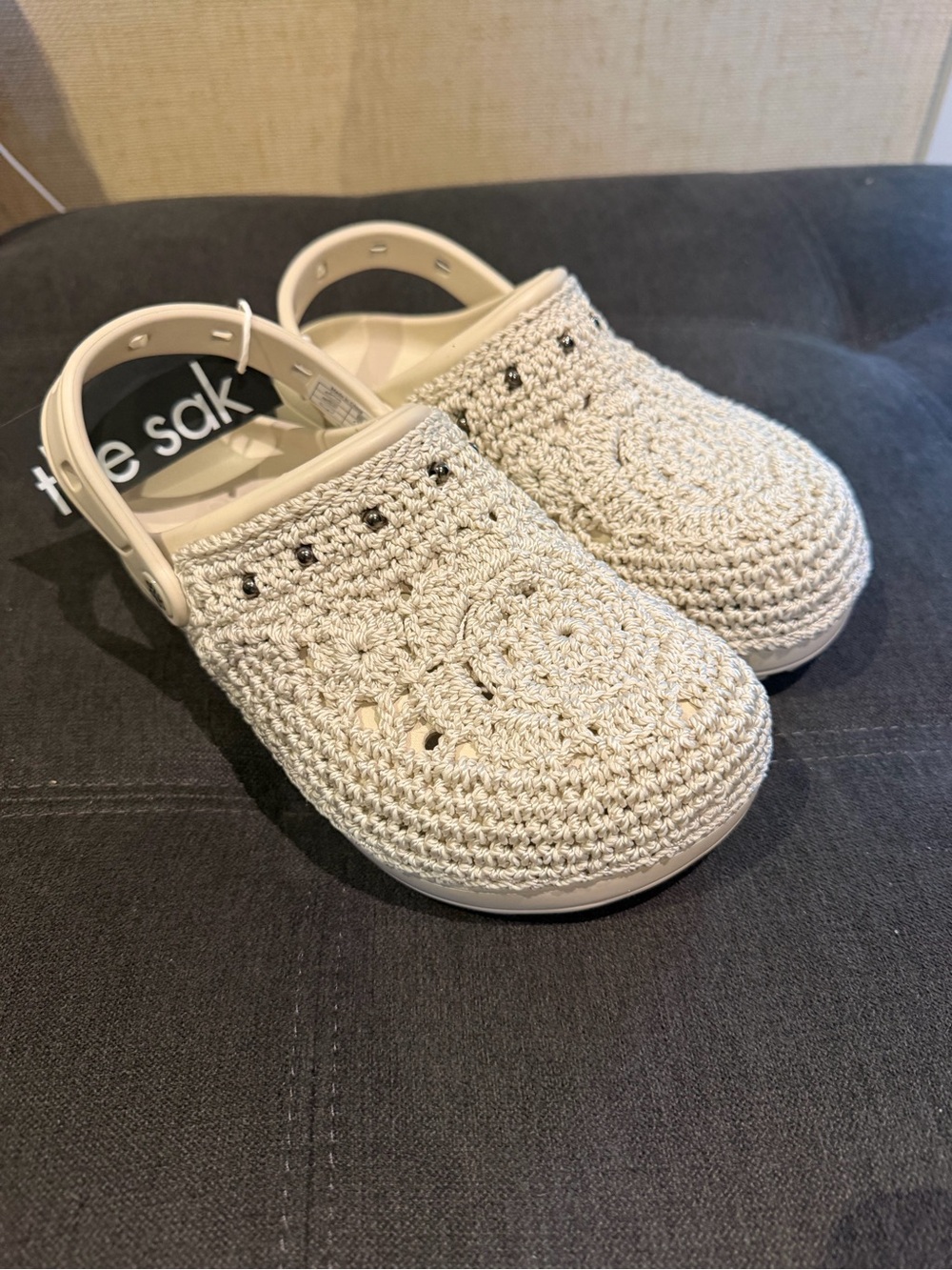 The Sak Women’s Slip On Clog Shoes natural Medlln Woven Size 8 M US - Picture 4 of 5